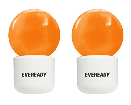 Eveready 0.5 Plug In Lamp Orange (Pack of 2)