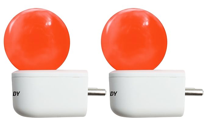 Eveready 0.5 Plug In Lamp Red (Pack of 2)