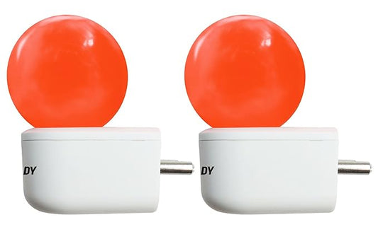 Eveready 0.5 Plug In Lamp Red (Pack of 2)