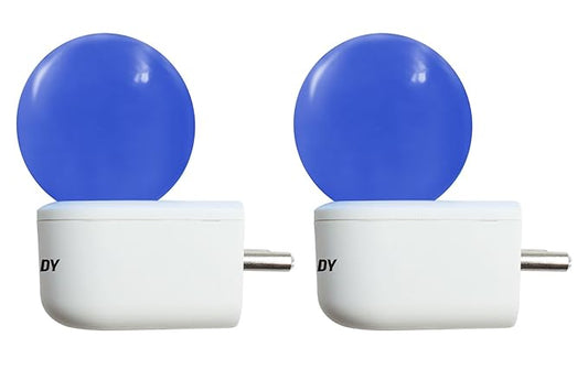 Eveready 0.5 Plug In Lamp Blue (Pack of 2)