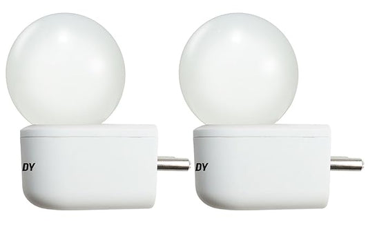 Eveready 0.5 Plug In Lamp White (Pack of 2)