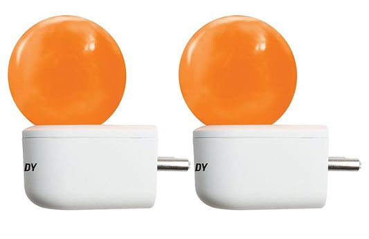 Eveready 0.5 Plug In Lamp Orange (Pack of 2)